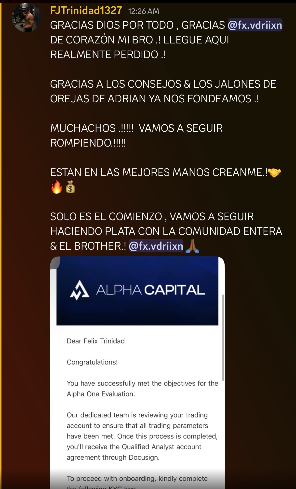 Reseña real de un miembro de la comunidad
